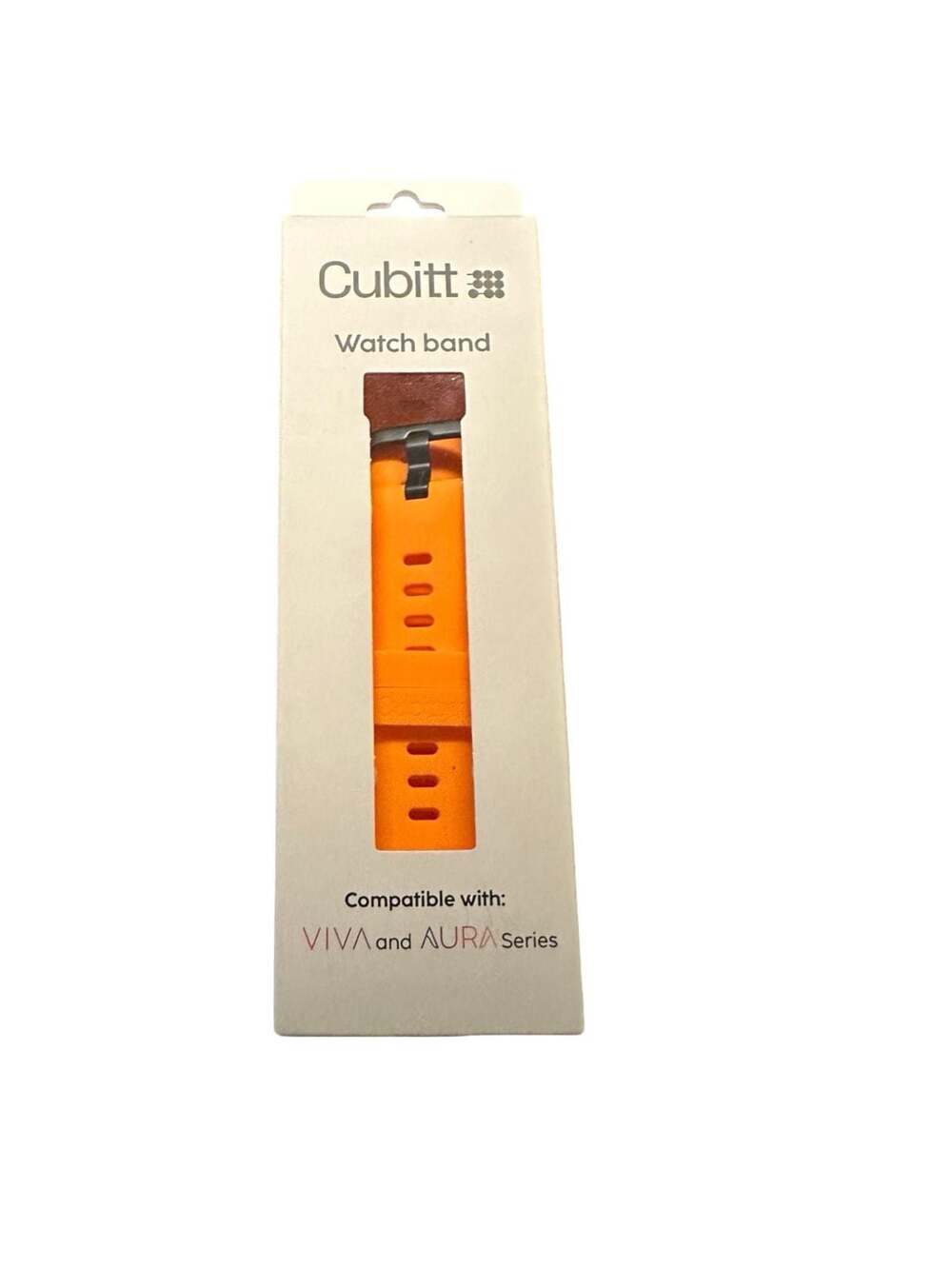 Cubitt Classic Band for Viva and
Aura watches - Orange